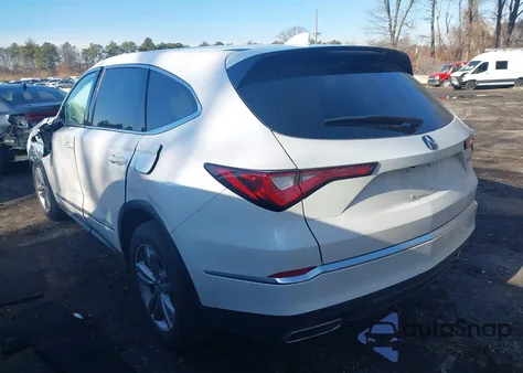 2023 Acura Mdx Standard from USA, damaged, VIN 5J8YE1H36PL008090